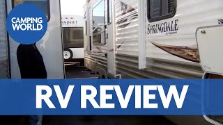 Springdale 293 RKSSR  RV Review [upl. by Hairahcez]