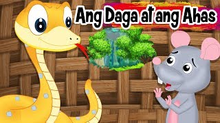 Ang Daga at ang Ahas  Kwentong Pambata COMPILATION 12 MINS  Filipino Moral Stories [upl. by Anilam]