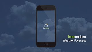 In need of a weather forecast The new freemeteo mobile app is here come rain or shine [upl. by Venus266]