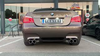 BMW E60 M5 sound GPower exhaust [upl. by Anel718]