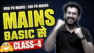 Mains Preparation  Basic to Pro  Class 04  RRB PO MAINS SBI PO IBPS PO MAINS  Aashish Arora [upl. by Henriette]