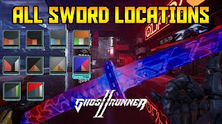 All 16 Sword Locations  Ghostrunner 2 [upl. by Gelhar]