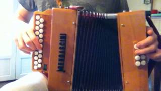 Emmenez moi Charles Aznavour Diatonic Accordion [upl. by Adnoel466]