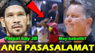 NAGPASALAMAT na si Coach Tim kay Justin Brownlee matapos GIBAIN ng Ginebra ang SMB sa GAME 3 SEMIS [upl. by Therron706]