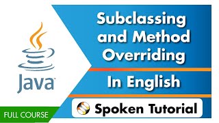 Subclassing and Method Overriding  English [upl. by Haneehs]