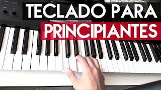 Clases de Teclado para Principiantes  Tutorial de Teclado Gratis  Como Tocar Teclado [upl. by Oznecniv]