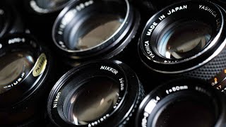 Six Vintage 50mm f14 Lenses  Tested and Compared [upl. by Kcirederf]