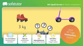 Gewichte – Kilogramm einfach erklärt – Mathematik 3 amp 4 Klasse [upl. by Cheslie707]