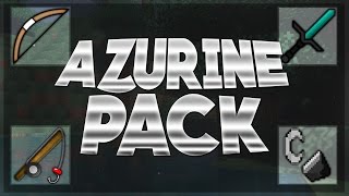 Minecraft Texture Pack Azurine UHC PVP NO LAG [upl. by Kallman710]