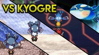 Evolution of Kyogre Battles 2003  2017 [upl. by Vernor]