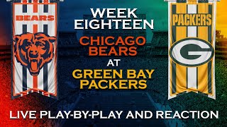 Bears vs Packers Live Play by Play amp Reaction [upl. by Ferino]