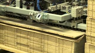 IKEA Robot packaging line made by Teamster AB [upl. by Amhsirak207]