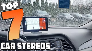 7 Best Car Stereos Enhance Your Car Audio System Today [upl. by Hamal]