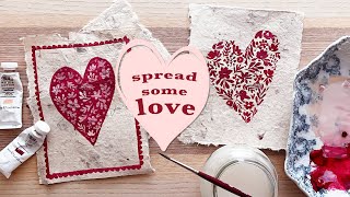 Valentine Card Tutorial amp A LOVE STORY [upl. by Reivilo]