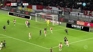 Gol de Lorenzo Lucca GOAL  Ajax vs Vitesse 22 [upl. by Dirfliw]