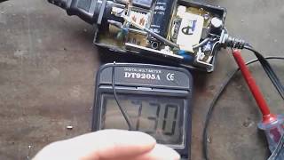 How to repair a Laptop Charger with no Output Voltage [upl. by Nereids609]