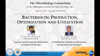 2021 Webinar No 3a  Facilitating the Utilization of Bacteriocins through Molecular Strategies [upl. by Terrell]