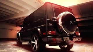 Mercedes G63 Wagon on 22 Vossen CV3 Concave Wheels  Rims [upl. by Quill]