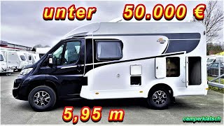 Carado Van V132 ED15 🔥 2022 🔥 günstige Wohnmobile unter 50000 € ❗️Camper unter 6 m ❗️Test Roomtour [upl. by Nibuz]