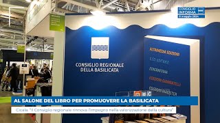 AL SALONE DEL LIBRO PER PROMUOVERE LA BASILICATA [upl. by Annaitsirk]