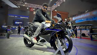 Here is All New Yamaha R15M  V5 ⚡️🔥 New Features Added  Launch amp Price  All Details [upl. by Yrrah]