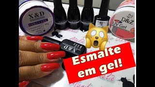 ESMALTAÇÃO EM GEL [upl. by Ailee]