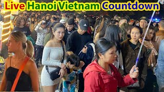 Choáng Biển Người Đổ Về Hồ Gươm Đón Năm Mới Dương Lịch  Countdown 2024 [upl. by Fifi969]