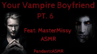 ASMR Your Vampire Boyfriend amp An Eccentric English Friend MM4A Vampire Feeding Collab [upl. by Alocin903]