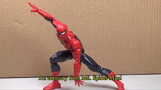 Japanese SpiderMan Stop Motion MOTIONSAMUARI [upl. by Iret]