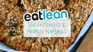 Low Fat Cheese amp Marmite Flapjack Recipe  Eatlean [upl. by Hgielanna]