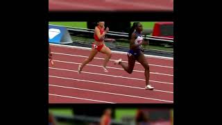 ShellyAnn Fraser Pryce EPIC comeback in the 4 x 100m race BETTER SOUND Shorts [upl. by Bogoch]