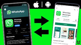 Comment transférer Whatsapp dAndroid Vers un Nouvel iPhone Sans Pc En 2024 [upl. by Lammaj]