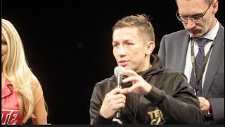 GENNADY GOLOVKIN IMMEDIATE REACTION TO HIS DRAW W SAUL CANELO  CANELO v GOLOVKIN [upl. by Ailecec]