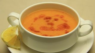 Rote Linsensuppe  Rezept nach Türkischer Art [upl. by Puklich768]