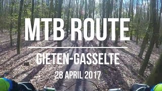 MTB route GietenGasselte [upl. by Lienhard]