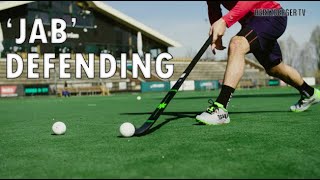 Jab Defending Hertzberger TV Field Hockey Tutorial [upl. by Ithaman666]