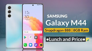 Samsung Galaxy M44 5G launch date Coming Soon With snapdragon 888 Processor [upl. by Ahsirhcal]