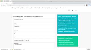 Python Source Code Protection Windows OS  Encrypt script with Multiple Modules [upl. by Lilak]