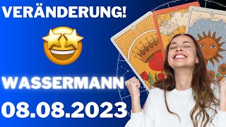 Wassermann â™’ï¸ ðŸ˜± EINE GROSSE WELLE VON VERÃ„NDERUNGEN NAHT â­ï¸ Horoskop  08August 2023 wassermann [upl. by Livia346]