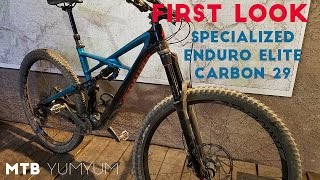 2017 Specialized Enduro Elite 29er First Look [upl. by Otinauj]