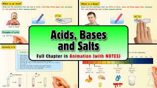 Acids Bases and Salts Class 10  One Shot Full Chapter  Activities  With PDF Notes [upl. by Elsworth]