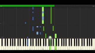 Los Caminantes dos Cartas y una Flor Piano Cover Midi tutorial Sheet app Karaoke [upl. by Ime]