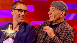 Sir Ian McKellen amp Stephen Merchant Geek Out Over Working With Each Other  The Graham Norton Show [upl. by Bone642]