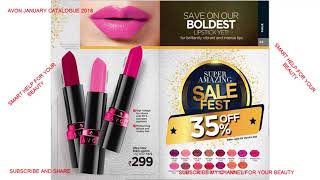 AVON INDIA JANUARY NEW YEAR CALALOGUE [upl. by Adniram]