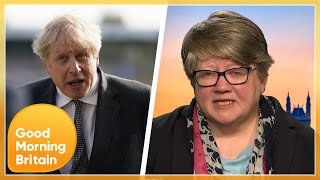 Susanna Challenges Thérèse Coffey On Michael Goves Response To Boris Johnson Allegations  GMB [upl. by Laohcin]