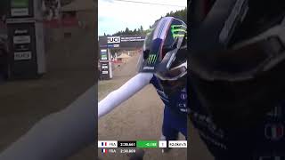 🇫🇷🏆😍Loris Vergier sacré champion du monde de descente en VTT shorts cycling [upl. by Oberg188]