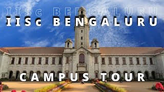 IISc Bengaluru Scenic Green Campus Tour  Hostel mess library grounds food court iisc career [upl. by Petes]