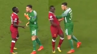 Sadio Mane vs Ederson Fight [upl. by Akiemaj]