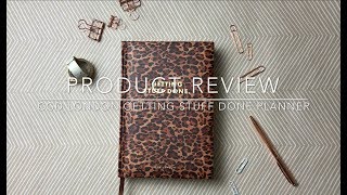 CGD London Product Review  Getting Stuff Done Planner [upl. by Eliath854]