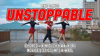 UNSTOPPABLE  LINE DANCE  ULD MANADO SQUAD [upl. by Hump]